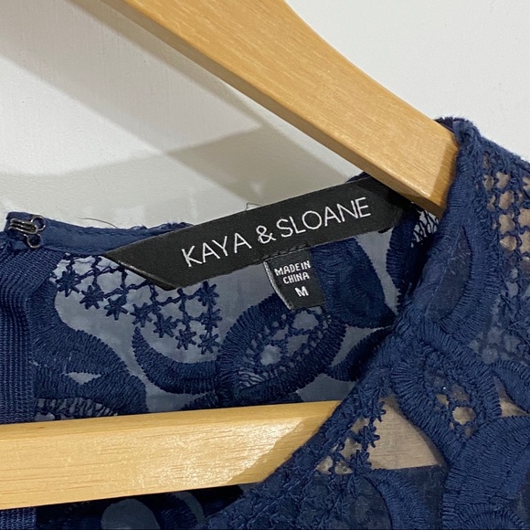 Kaya & Sloane Navy Blue Dress - Picture 4 of 7